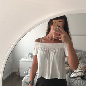 Forever 21 white off the shoulder